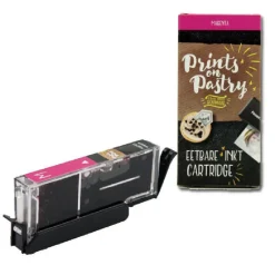 Hot Prints on Pastry Eetbare Inkt Cartridge Rood XL (CLI-571M)
