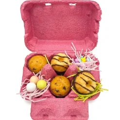 Clearance Happy Sprinkles Eierdoos Roze 6 Eieren