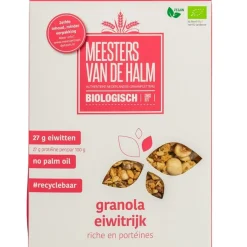 New De Halm Eiwitrijke Granola Biologisch 350g**