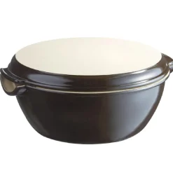 Emile Henry Broodbakvorm Rond Fusain Ø29,5cm