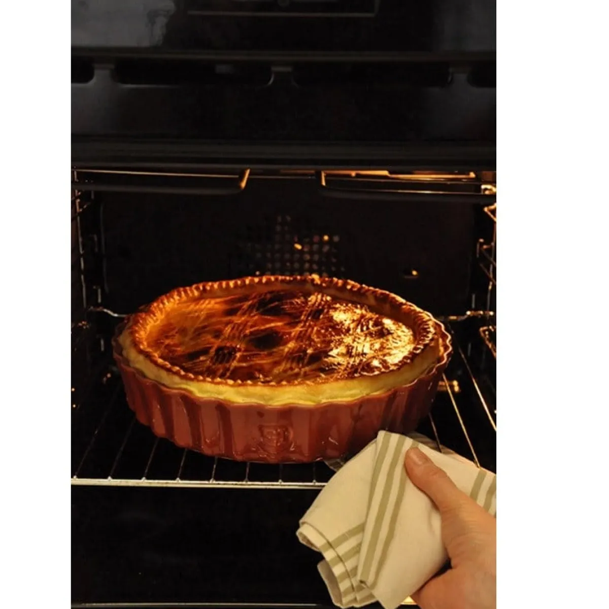 New Emile Henry Taartvorm Diep Grand Cru Ø28cm