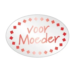 Sale Etiket 'Voor Moeder' 500 stuks**