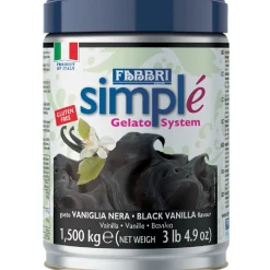 New Fabbri Simple Zwarte Vanille Pasta 1,4kg