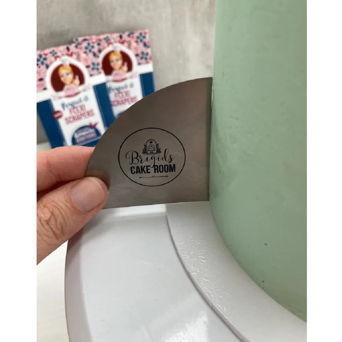 New Brigids Cake Room Flexi Schrapers Set/4