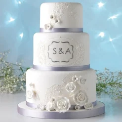 Best Culpitt Fondant Rozen Wit Assortiment 12 stuks