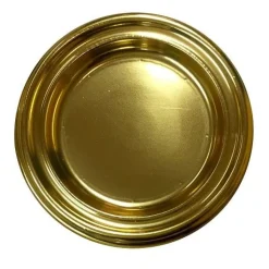 Online Overig Gebaksschoteltje kunststof Rond Goud Ø86mm