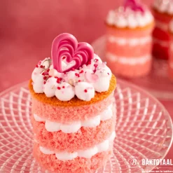 Best Günthart Chocoladedecoratie Hartjes Roze 24st.