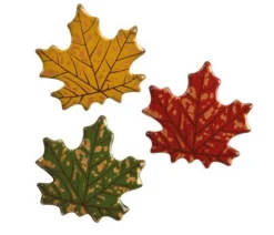 Clearance Günthart Chocoladedecoratie Bladeren Donker 72st.