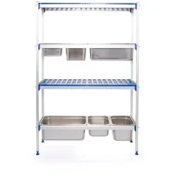 Best Hendi Aluminium opbergrek voor GN containers