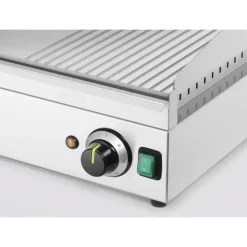 Online Hendi Bakplaat 1/3 geribbeld 220V/3500W