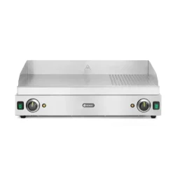 Outlet Hendi Bakplaat 1/3 geribbeld 2/3 glad 1/3 geribd 230V/3500W