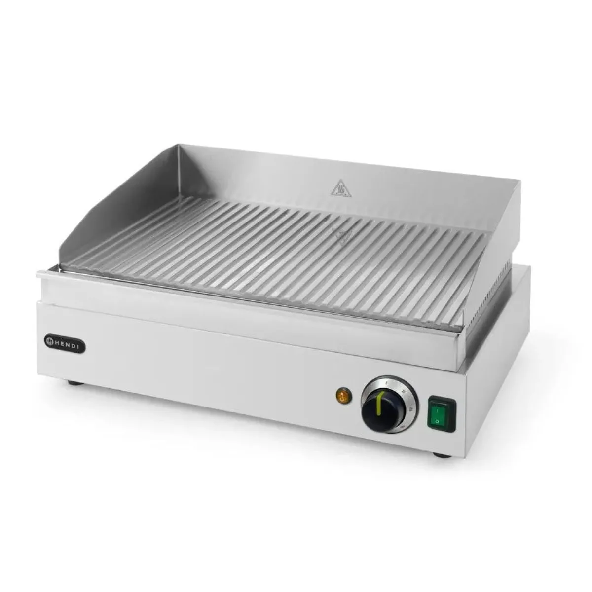 Hendi Bakplaat geribbeld geheel geribd 230V/2400W