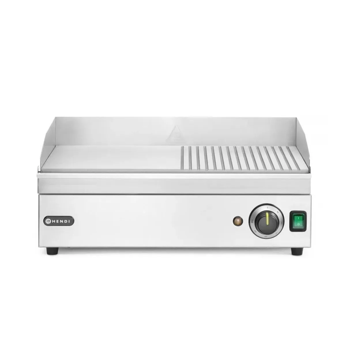 Clearance Hendi Bakplaat half geribbeld 220V/2400W