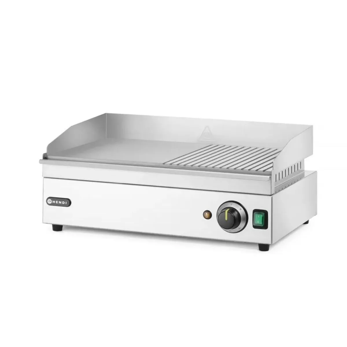 Clearance Hendi Bakplaat half geribbeld 220V/2400W