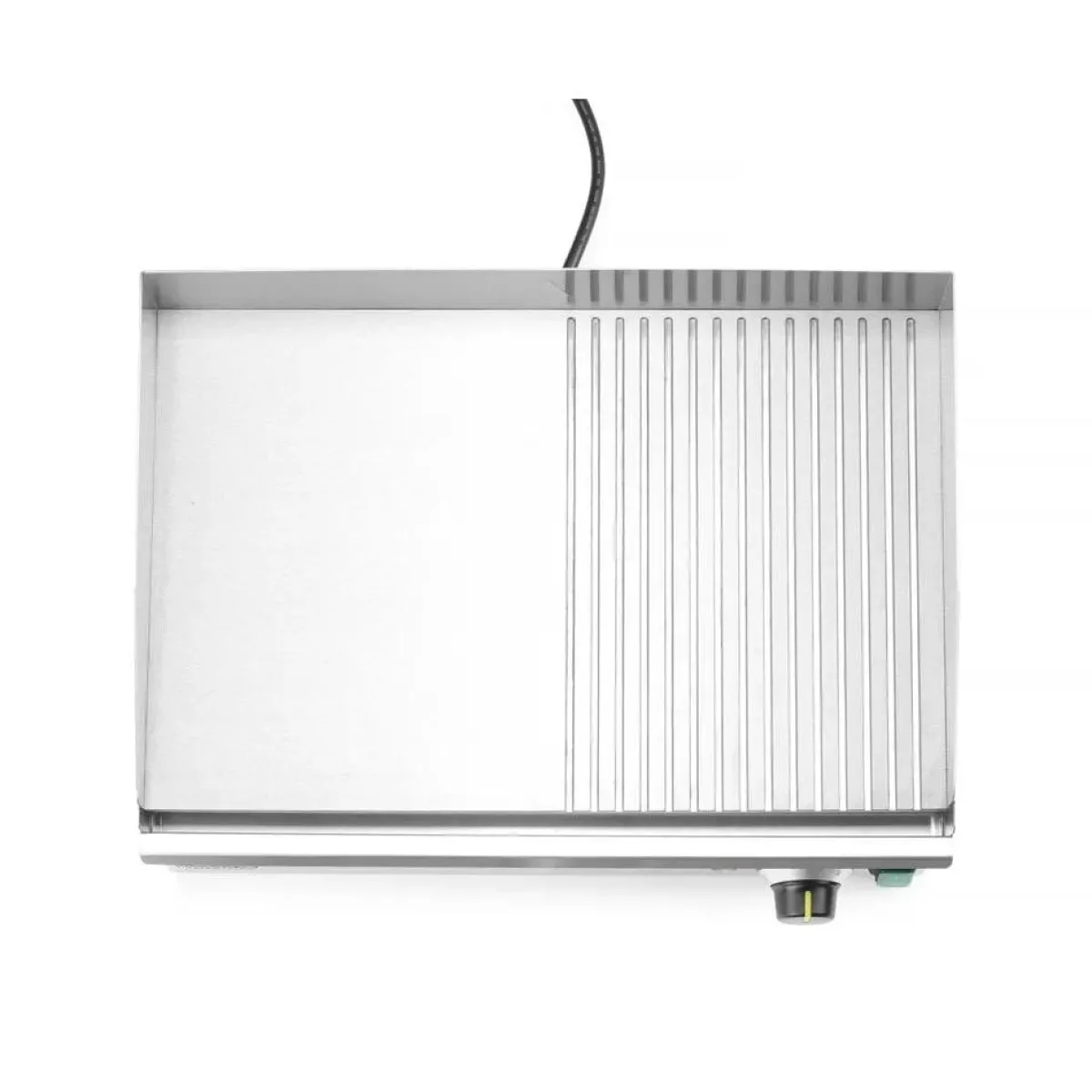 Clearance Hendi Bakplaat half geribbeld 220V/2400W