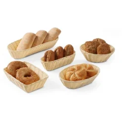 Discount Hendi Broodmandje Rechthoekig 22,5x15x6,5cm