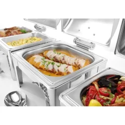 Hot Hendi Chafing dish GN 1/1 mirror finish