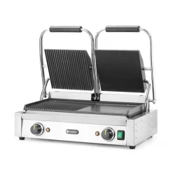 Best Hendi Contactgrill - dubbele versie half geribd