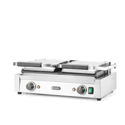 Clearance Hendi Contactgrill - dubbele versie onder glad