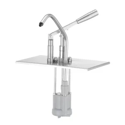 Hot Hendi Deksel met pomp voor GN-1/4 containers