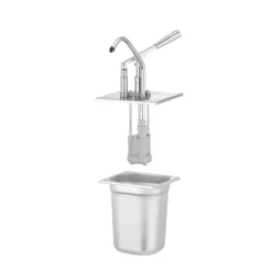 Online Hendi Deksel met pomp voor GN-1/6 containers