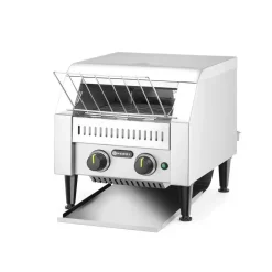 New Hendi Doorloop broodrooster dubbel Zilver