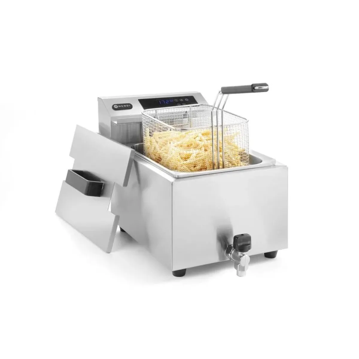 New Hendi Friteuse met aftapkraan digitaal - 8L