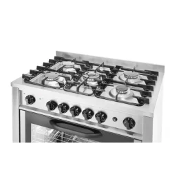 Online Hendi Gasfornuis - 5 pits met elektrische oven