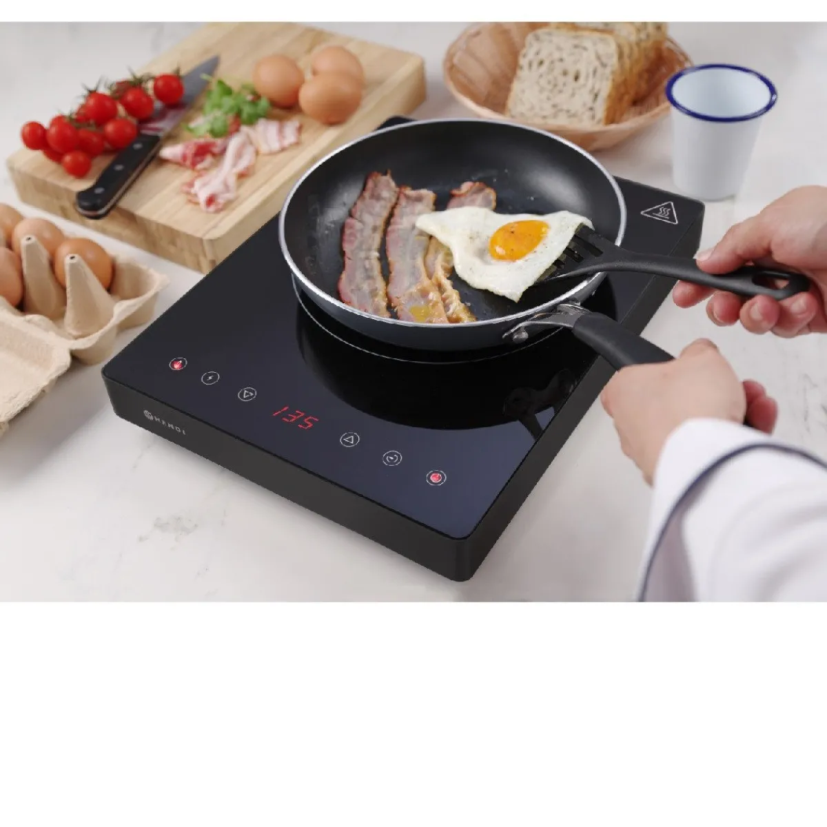 Best Hendi Inductiekookplaat 2000W Kitchen Line