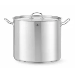 Outlet Hendi Kookpan hoog 21L met deksel ⌀320x(H)270mm