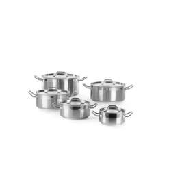 Clearance Hendi Kookpan laag 12L met deksel ⌀320x(H)150