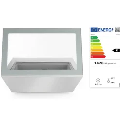 Sale Hendi Opzet Vriesvitrine 77 Liter
