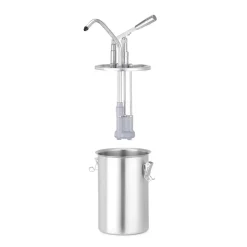 Clearance Hendi Sauspomp roestvast staal 4,5L