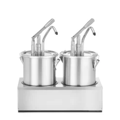 Online Hendi Sauspomp roestvast staal set 2 stuks 2x 4,5L