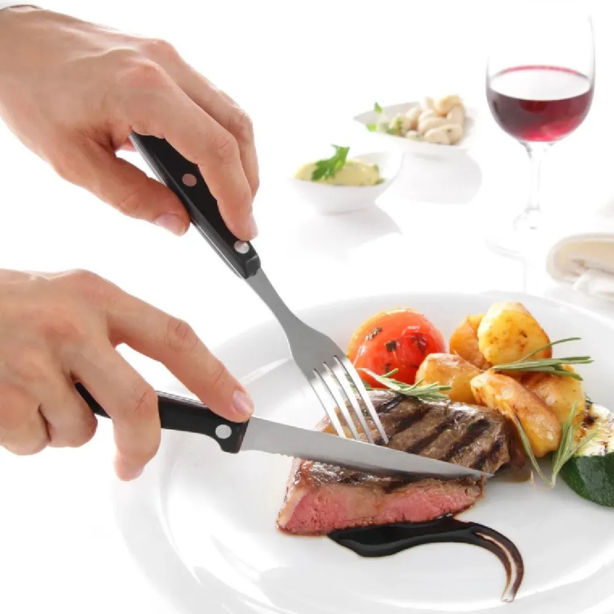 Best Hendi Steakmes Set/6