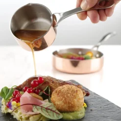 Sale Hendi Steelpannetje Koper met Schenktuit Ø75x40mm