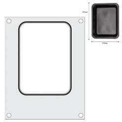 New Hendi Traysealer matrix container 187x137 mm