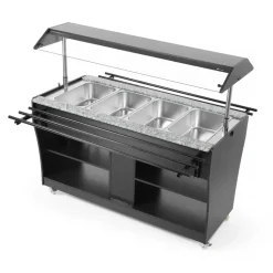 New Hendi Warm buffet display incl. 4x GN1/1