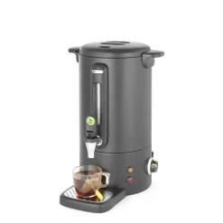 Discount Hendi Warme dranken ketel mat zwart Design by Bronwasser 9L