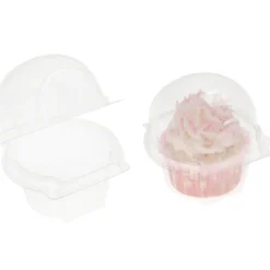 House of Marie HoM Cupcake Pod 1 Transparant 96x90x86mm 15st.