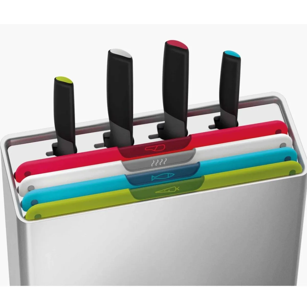 Outlet Joseph Joseph Snijplank & Messenset Set/8