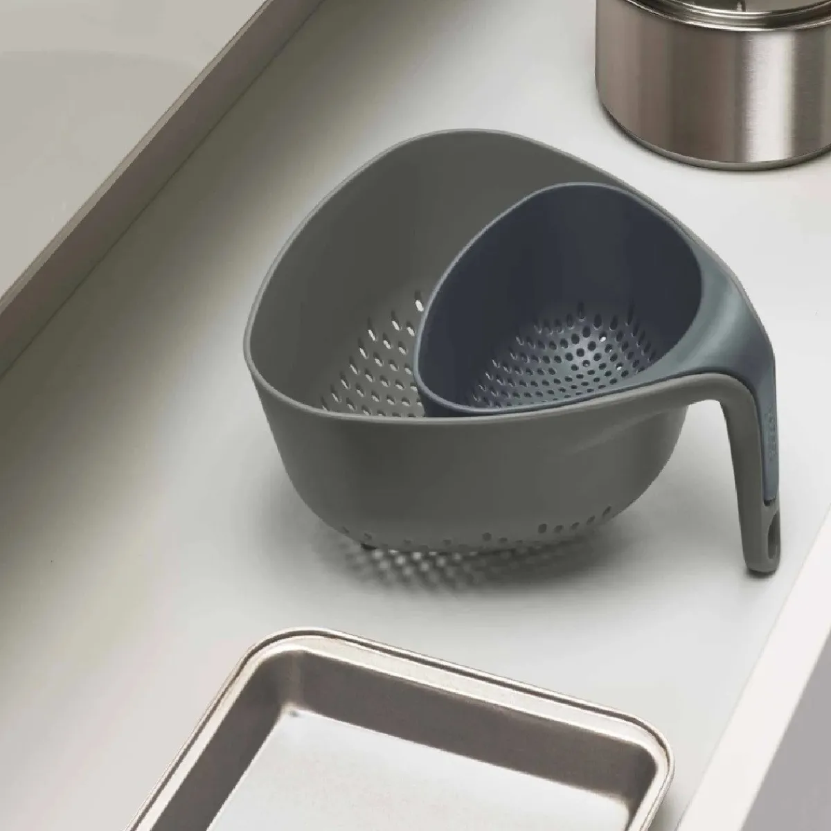 New Joseph Joseph Vergiet Vierkant Set/2