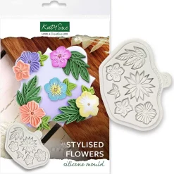 Discount Katy Sue Mold Bloemen en Bladeren