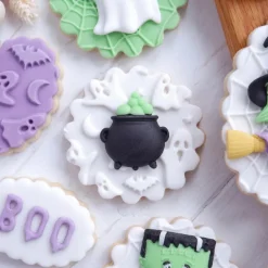 Katy Sue Mold Halloween Heks, Kat en Ketel