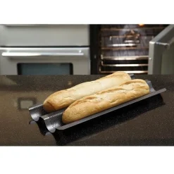 Hot Kitchen Craft Crusty Bake Stokbroodvorm 2-delig 39cm