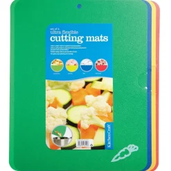 Kitchen Craft Flexibele Snijplank Set/4