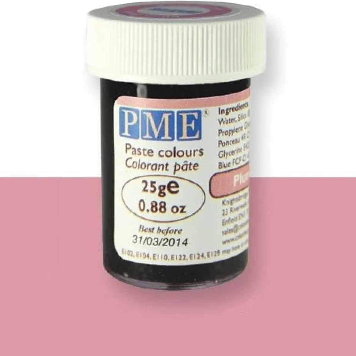Clearance PME Kleurstof gel Plum Pink 25 gram