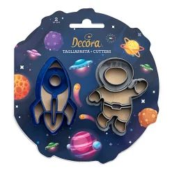 New Decora Koekjes Uitsteker Astronaut en Raket
