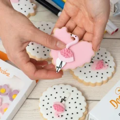 Decora Koekjes Uitsteker Hart Gekarteld Set/4