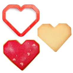 Outlet Decora Koekjes Uitsteker Hart Modern Geo**